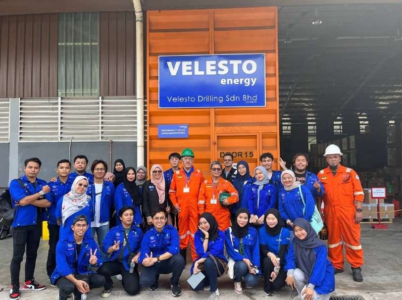 INDUSTRIAL VISIT TO VELESTO ENERGY SDN BHD