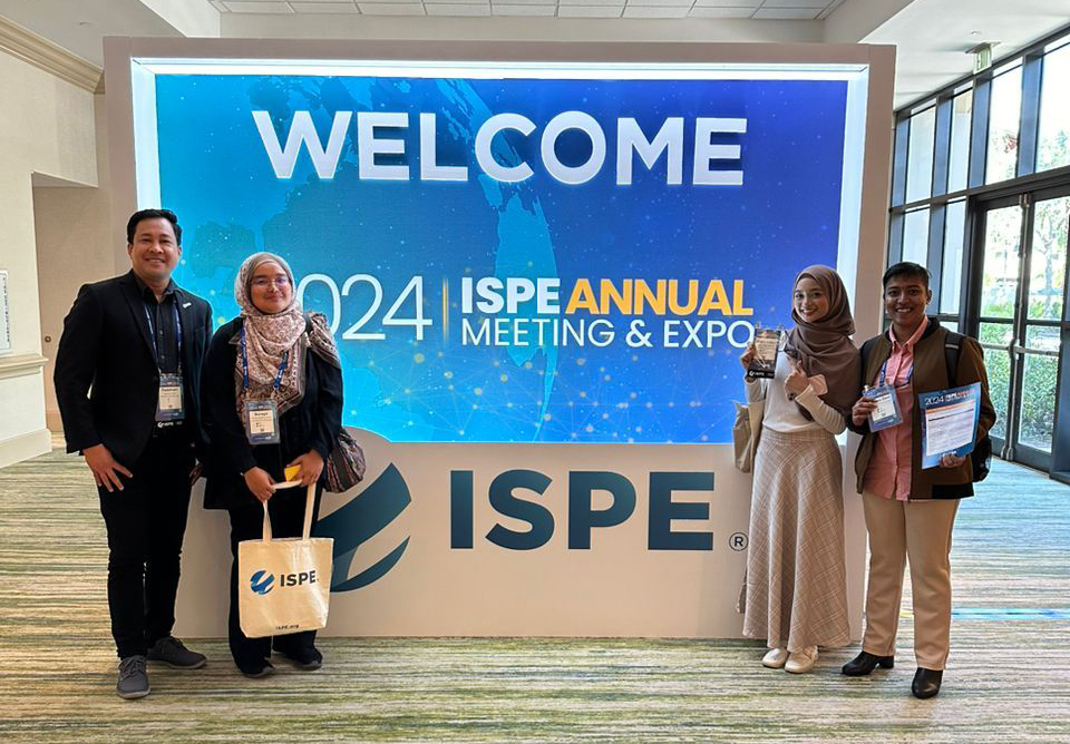 FTKKP’S GRADUATE SONIA DEVI AWARDED ISPE PROFESSIONAL DEVELOPMENT GRANT AT ISPE ANNUAL MEETING IN ORLANDO, USA