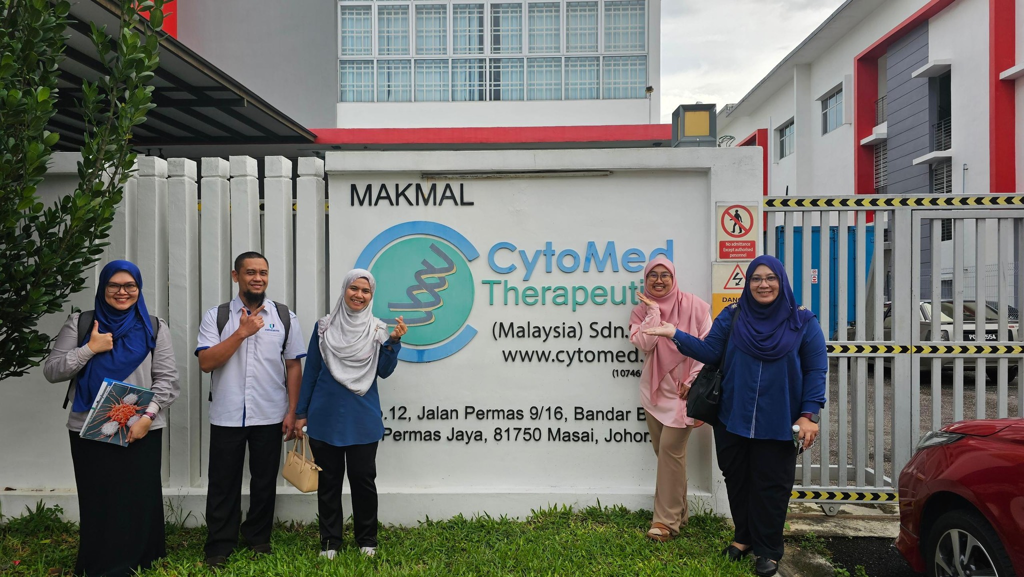 LAWATAN & PERBINCANGAN BIDANG KERJASAMA ANTARA PROGRAM BTF FTKKP BERSAMA INSULET MALAYSIA SDN. BHD. & CYTOMED THERAPEUTICS MALAYSIA SDN. BHD.