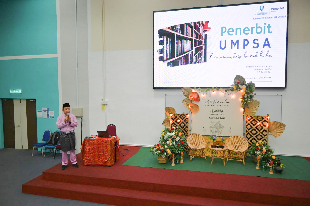 BENGKEL PENULISAN FTKKP BERSAMA PENERBIT UMPSA