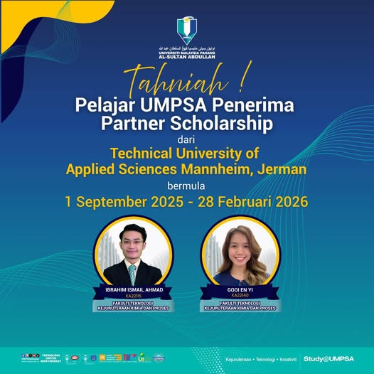 2 PELAJAR FTKKP TERIMA PARTNER SCHOLARSHIP DARI TECHNICAL UNIVERSITY OF APPLIED SCIENCES MANNHEIM, JERMAN