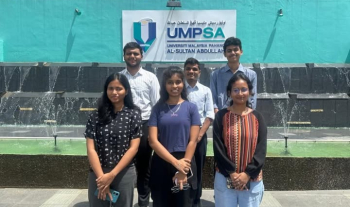 UMPSA WELCOMES INBOUND MOBILITY STUDENTS FROM SAVEETHA ENGINEERING COLLEGE, INDIA